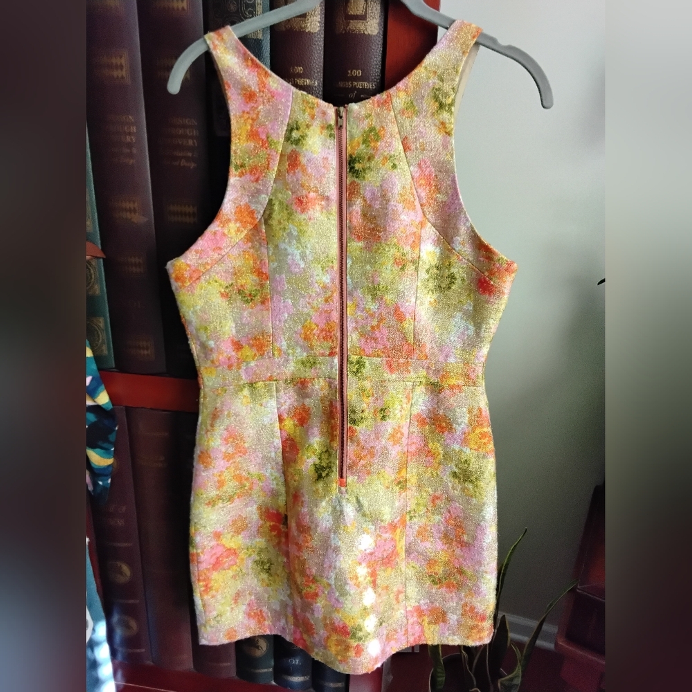Free PEOPLE Size 8 Floral Sleeveless Dress - Picture 5 of 6